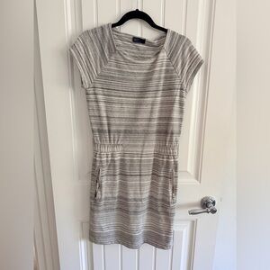 Gap Striped Gray Dress